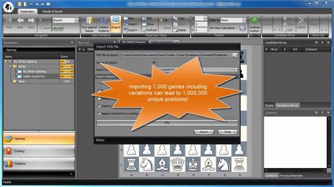 Chess Position Trainer - Tutorial 03: Importing a PGN file - YouTube