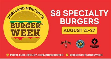 Portland Burger Week Returns August 21 - 27, 2023 | BREWPUBLIC.com