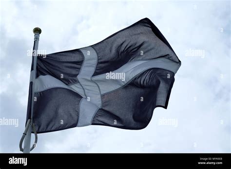 St pirans flag hi-res stock photography and images - Alamy