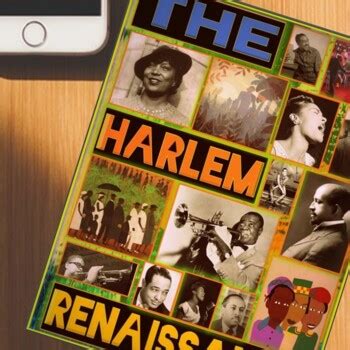 Harlem Renaissance Poster or Packet Cover Free Resource | TpT