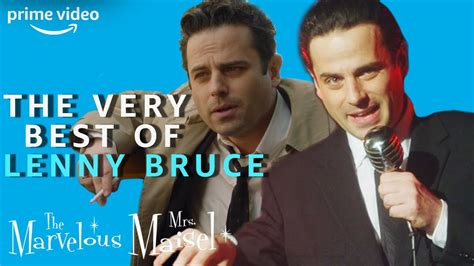 The Very Best of Lenny Bruce | The Marvelous Mrs. Maisel | Prime Video - YouTube