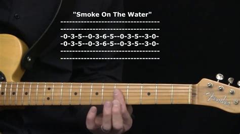 "Smoke On The Water" by Deep Purple: 365 Riffs For Beginning Guitar !! - YouTube