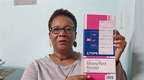 Video Response To My Money/Rent Receipt Book Video Review - YouTube