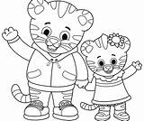 Daniel Tiger Coloring Pages At GetDrawings  Free Download sketch template