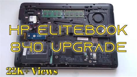 HP Elitebook 840 G1/G2/G3 Upgrade - RAM, SSD & Battery.