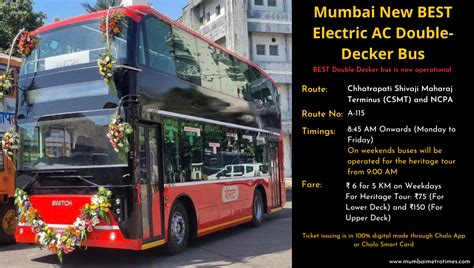 Country’s First Electric Double-Decker Bus Is Now Operational In Mumbai