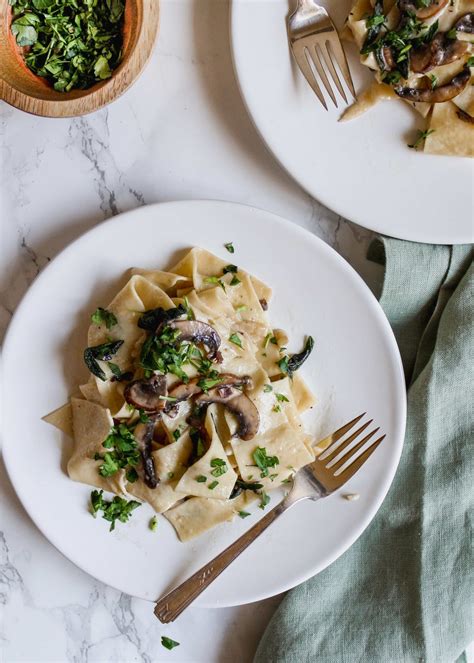 Truffle Mushroom Pasta for Valentine's Day - Cooking Therapy