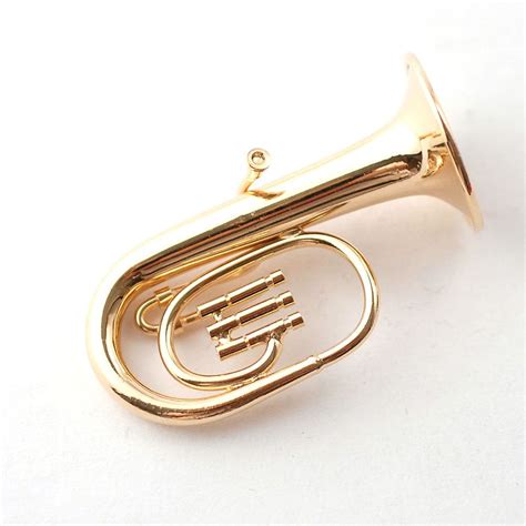 Brass Baritone Tuba for 1:12 Scale Dolls House 9/554 | Hobbies