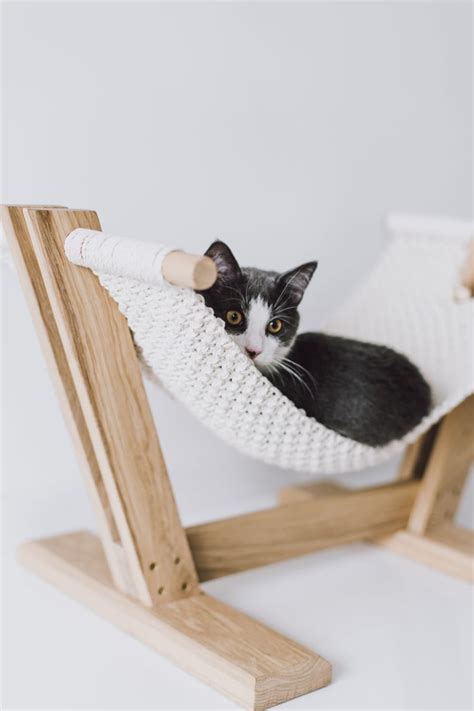 Macrame Cat Hammock Bed Etsy Maka Art Crafts | Apartment Therapy