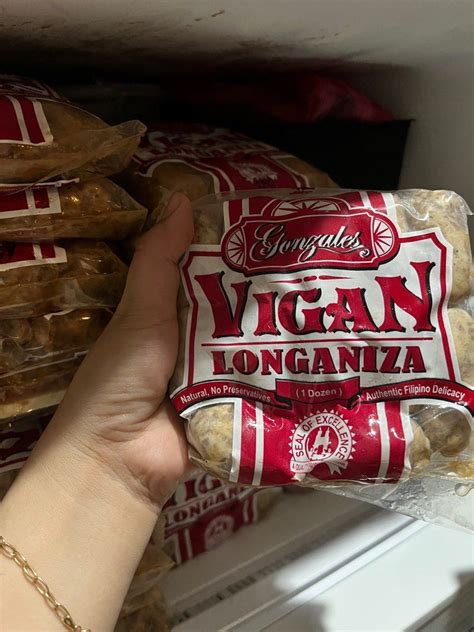 Authentic Vigan Longganisa 12pcs per pack, Food & Drinks, Local Eats on ...