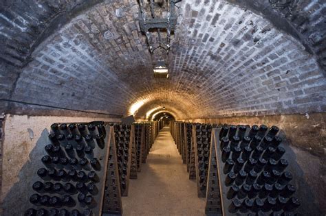 Visiting a Champagne Cellar in Reims