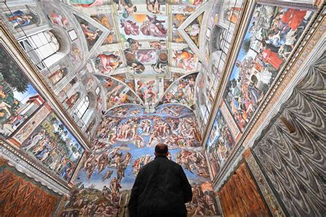 Michelangelo Famous Painting Sistine Chapel