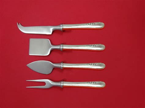 Blossom Time by International Sterling Silver Cheese Serving Set 4pc ...