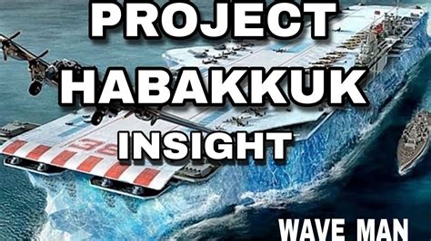 Iceberg Aircraft Carrier | Project Habakkuk | Geoffrey Pyke | | World ...