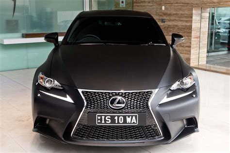 Photo Gallery: 2014 Lexus IS 350 F SPORT in Matte Black | Lexus Enthusiast