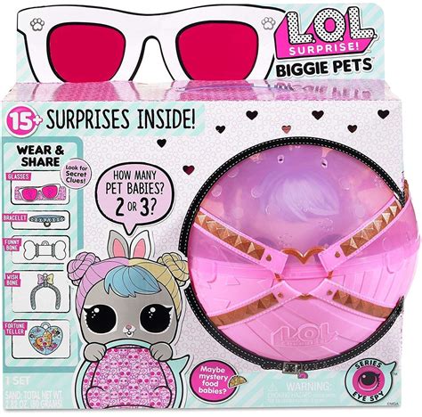 LOL Surprise Series 4 Eye Spy Hop Hop Biggie Pets MGA Entertainment ...