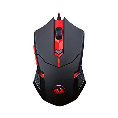 Redragon M601 RGB Gaming Mouse Backlit Wired Ergonomic 7 Button Programmable Mouse Centrophorus ...