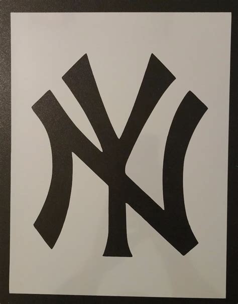 New York Yankees Custom Stencil FAST FREE SHIPPING | Etsy