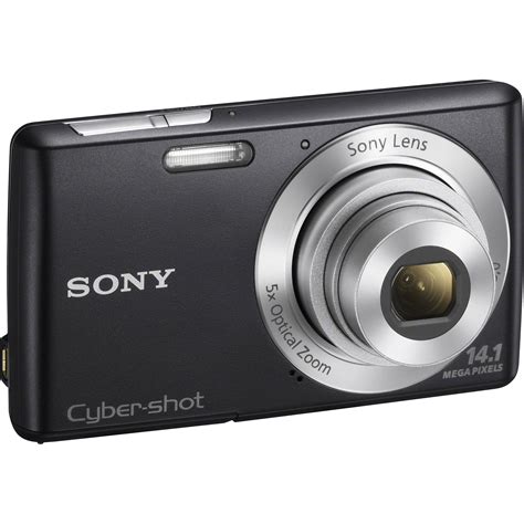 Sony Cyber-Shot DSC-W620 Digital Camera (Black) DSCW620/B B&H