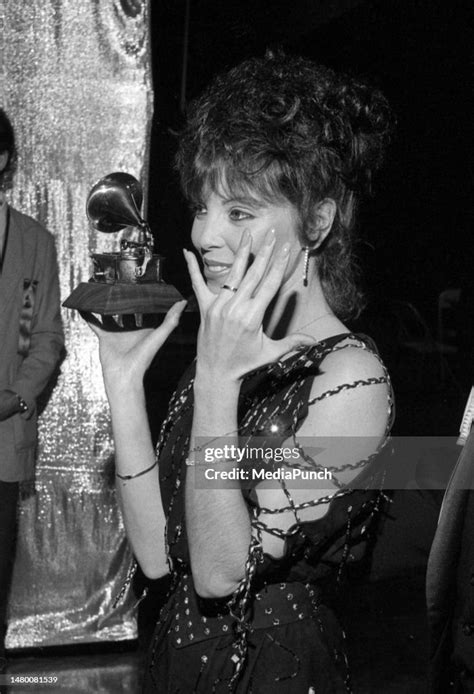 Pat Benatar at the 24th Annual Grammy Awards at the Shrine Auditorium ...