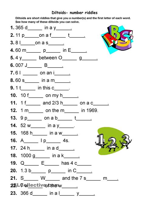 Number Riddles And Answers