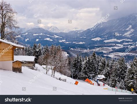 Winter Scenery Of Austrian Alps. Stock Photo 204856093 : Shutterstock