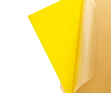 ONE- YELLOW ACRYLIC #2037- OPAQUE PLASTIC SHEET 1/8" Thick 24" X 48 ...