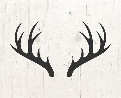 Antlers SVG deer svg reindeer svg buck svg antlers Cut | Etsy