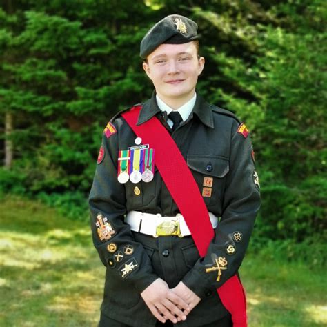 NOVA SCOTIA CADET NAMED CANADA’S OUTSTANDING ARMY CADET – Army Cadet League of Canada | La Ligue ...