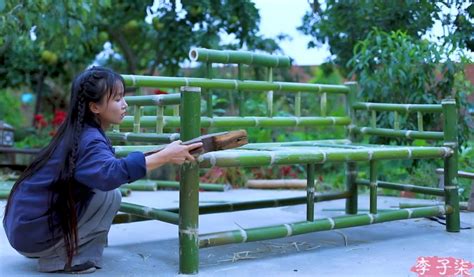 Li Ziqi Builds Bamboo Furniture Without Nuts and Bolts