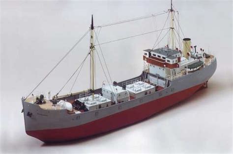 Caldercraft Brannaren - Swedish Coastal Tanker 1:48 Scale RC Radio Control Model Boat Kit ...