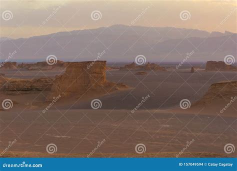 Lut Desert Kaluts Also Known As Dashte Lut Dasht-e Lut Kerman Iran Stock Photo - Image of ...