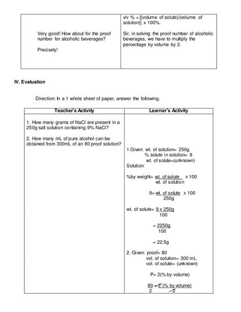 Detailed Lesson Plan in Chemistry | Chemistry lesson plans, Chemistry lessons, How to plan