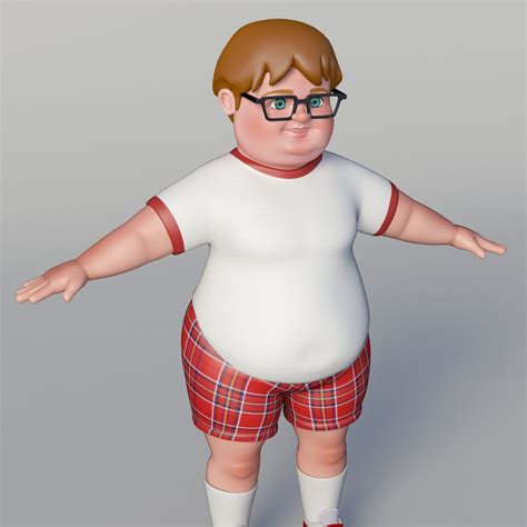 Cartoon boy 3D Model $99 - .max .fbx .obj - Free3D