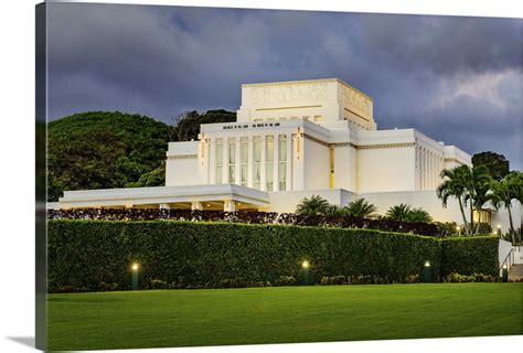 Laie Hawaii Temple, Corner View, Laie, Hawaii Wall Art, Canvas Prints, Framed Prints, Wall Peels ...