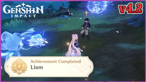 Liam | Local Legend | Hidden Achievement | v4.2 Guide | Genshin Impact - YouTube