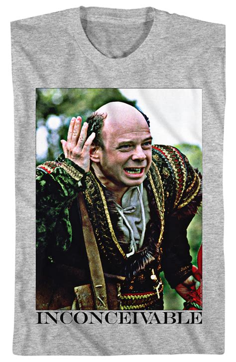 Vizzini Inconceivable Princess Bride T-Shirt