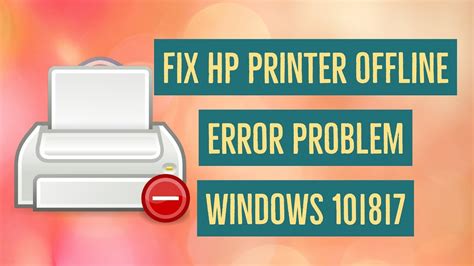 Hp Printer Offline Windows 11