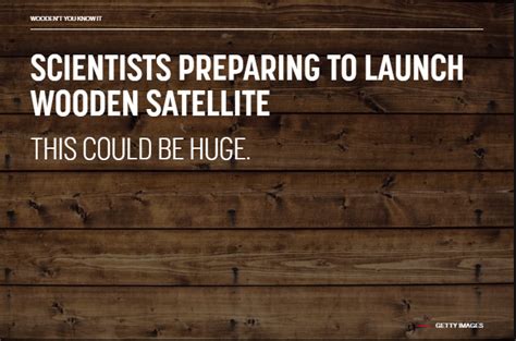 JAPANESE TO LAUNCH WOODEN SATELLITE, A sustainability breakthrough in the space economy ...