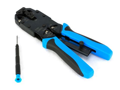 Premium Modular Crimp Tool for RJ45/RJ11 4, 6 and 8 conductor | Computer Cable Store