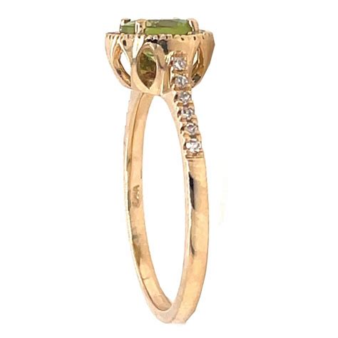 Peridot Ring - GoldInArt.com