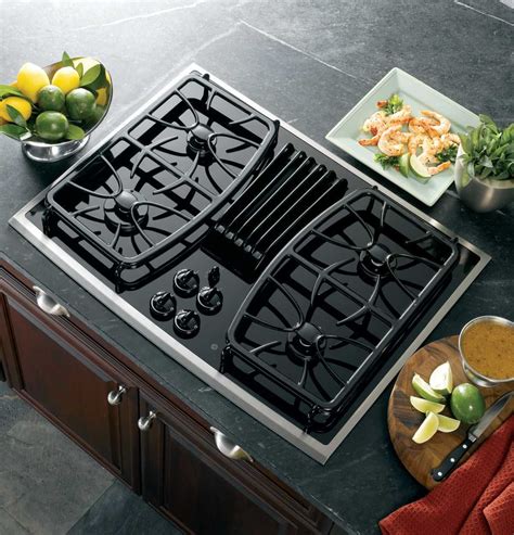 30 Downdraft Gas Cooktop - Lodi Kitchen