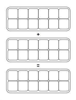 Egg Carton Fraction Addition Task Cards by love2learn2day | TPT