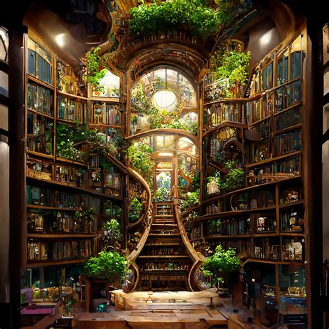 Magical Library - Stock by jeffkingston on DeviantArt