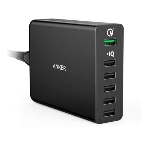 Anker PowerPort+ 6 Ports 60W With Quick Charge 3.0