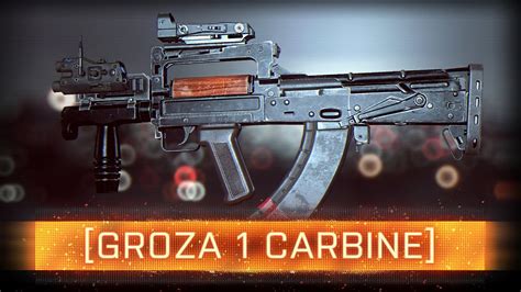 GROZA 1 WEAPON REVIEW! - Battlefield 4 - YouTube