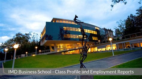 IMD Business School - IMD MBA Program - Class Profile | Employment Reports | Notable Alumni - e-GMAT