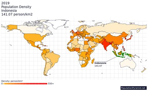 Population Density Indonesia 2019