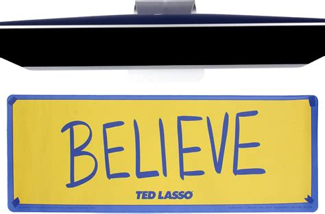 Amazon.com : Ted Lasso Believe Desk Mat | Officially Licensed Ted Lasso ...