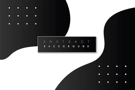 Premium Vector | Black and white abstract abstract background